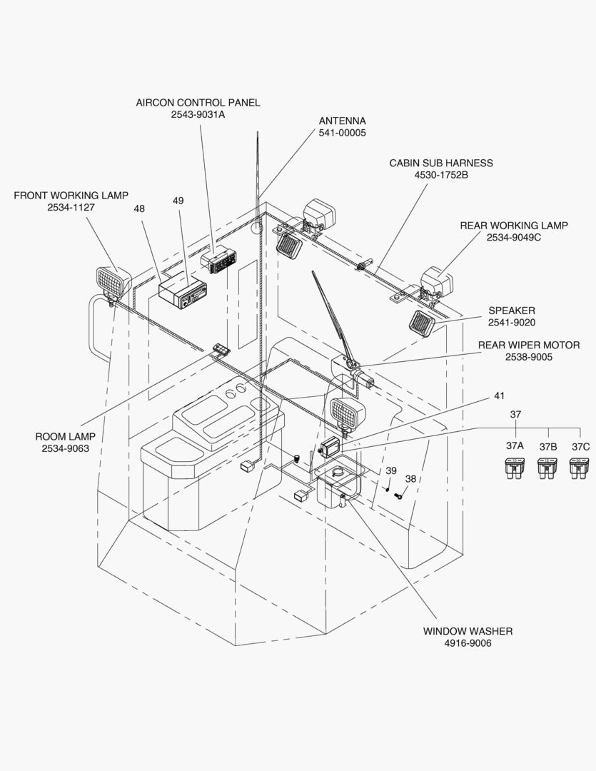 ЭЛЕКТРИЧЕСКИЕ ЗАПЧАСТИ(3) - КАБИНА