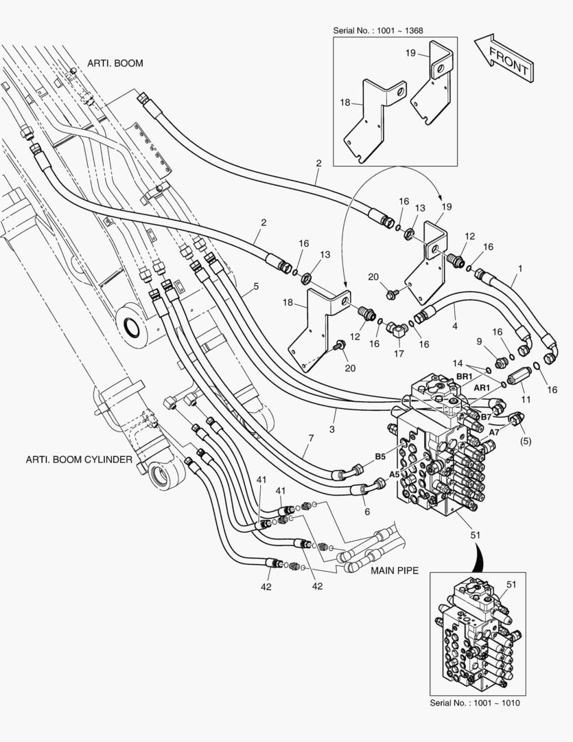 ГЛАВНАЯ МАГИСТРАЛЬ - ШАРНИРНАЯ СТРЕЛА