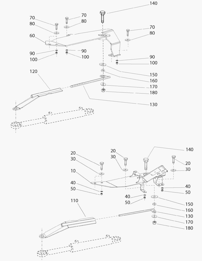 Схема G410-2 PROTECTION; STEERING CYLINDER