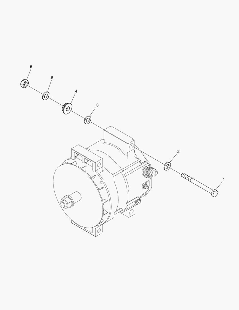 069 ALTERNATOR & FIXINGS (3)