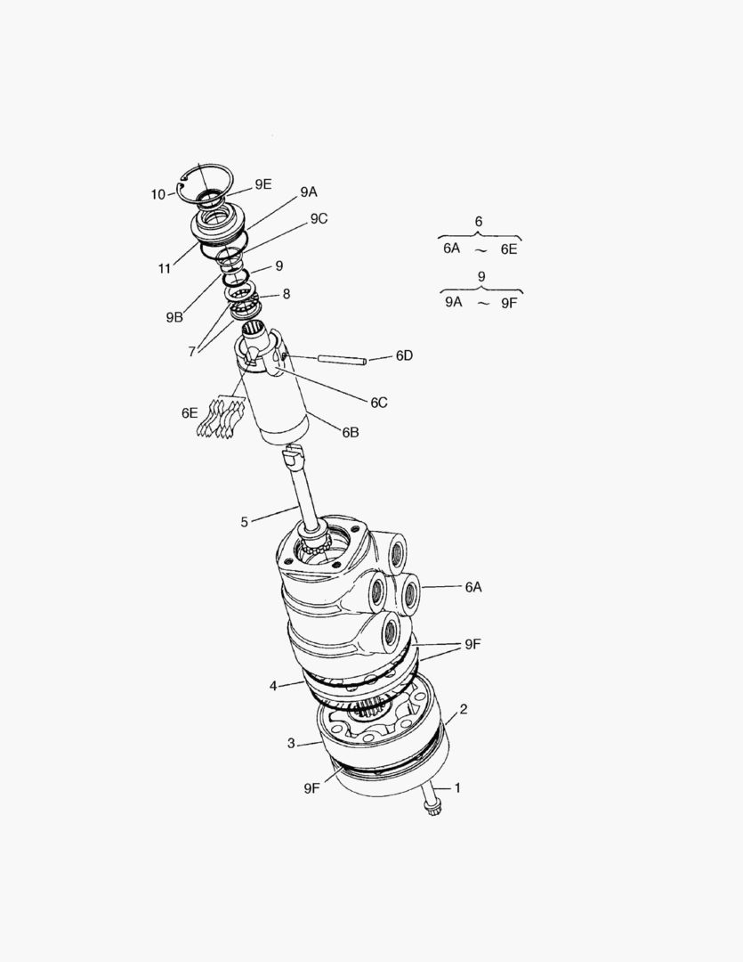 БЛОК РУЛЕВОГО МЕХАНИЗМА
