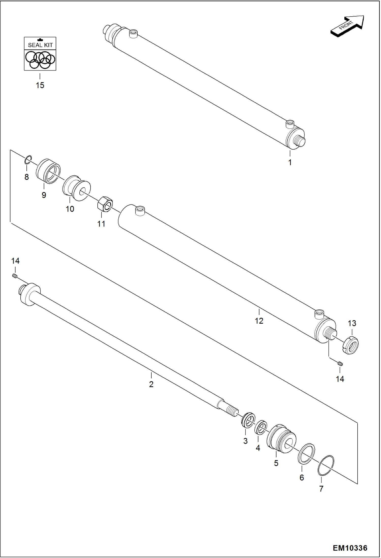 ПЛАНИРОВЩИК (ЦИЛИНДР) (БОКОВОЙ ВЫНОС) (СЕРИЙНЫЙ НОМЕР AZTD00101 И ВЫШЕ, AZTG00101 И ВЫШЕ)