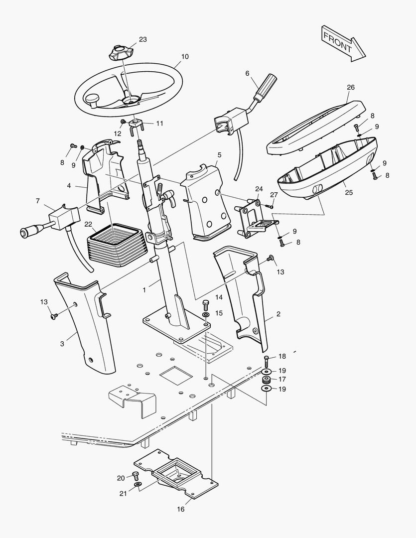 РУЛЕВОЕ УПРАВЛЕНИЕ В СБОРЕ