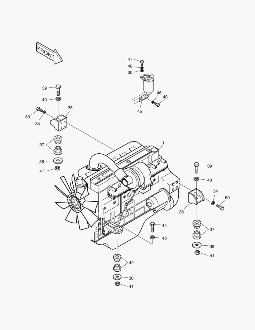 МОНТАЖ ДВИГАТЕЛЯ