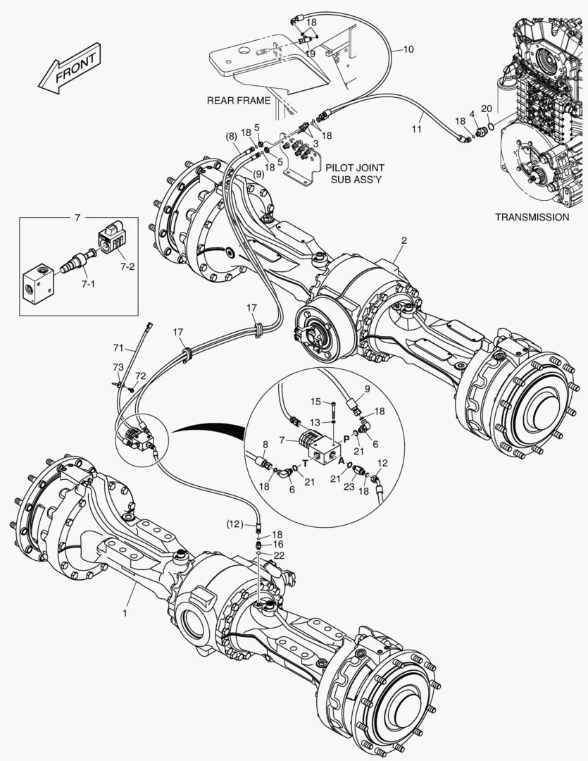 ОСЬ В СБОРЕ - РАЗНЫЕ ЗАМКИ