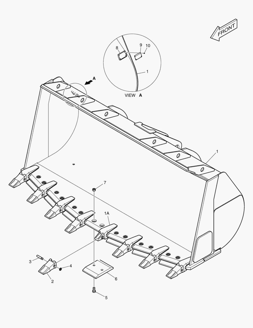 5680 BUCKET - 3.5гЋҐ (V-TYPE)