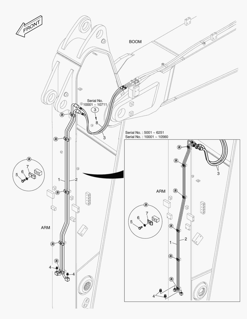 ГИДРОСИСТЕМА РУКОЯТИ - БЫСТРАЯ ПОСАДКА(РУКОЯТЬ 2.6 м)