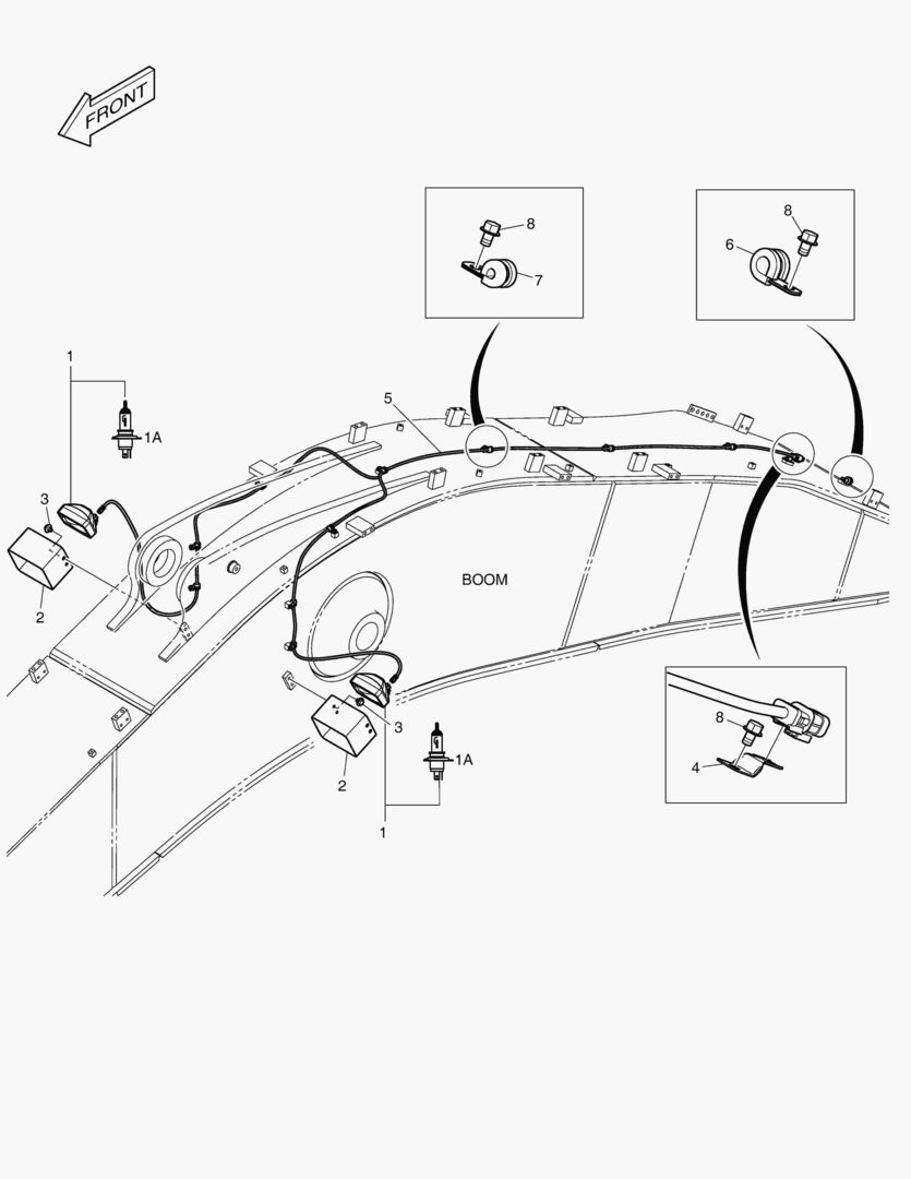 ЭЛЕКТРИЧЕСКИЕ ЗАПЧАСТИ - РАБОЧАЯ ФАРА