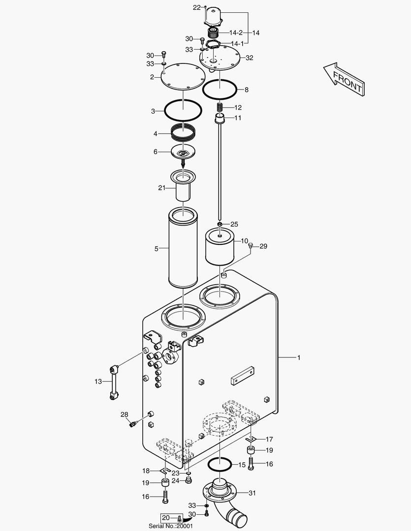 РЕЗЕРВУАР ДЛЯ МАСЛА