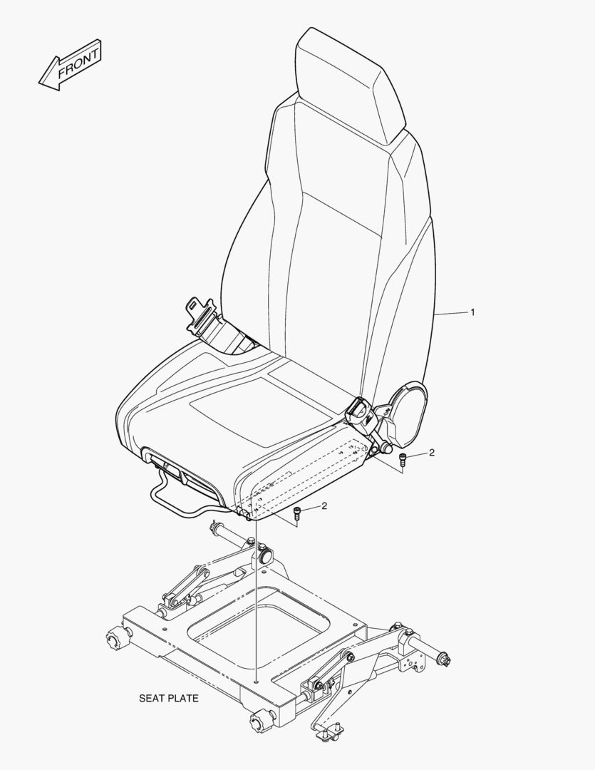 УСТАНОВКА СИДЕНЬЯ - СИСТЕМА ЗАЩИТЫ ПРИ ОПРОКИДЫВАНИИ