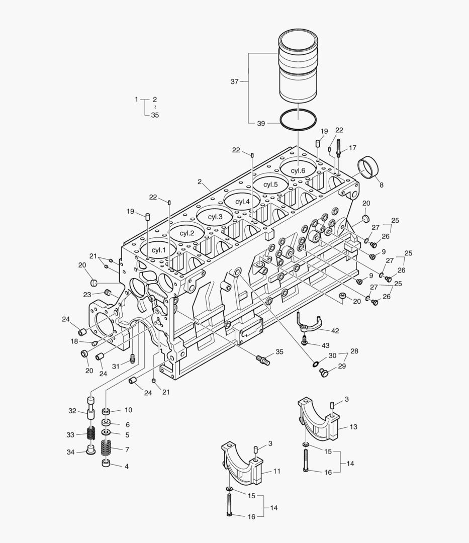БЛОК ЦИЛИНДРОВ
