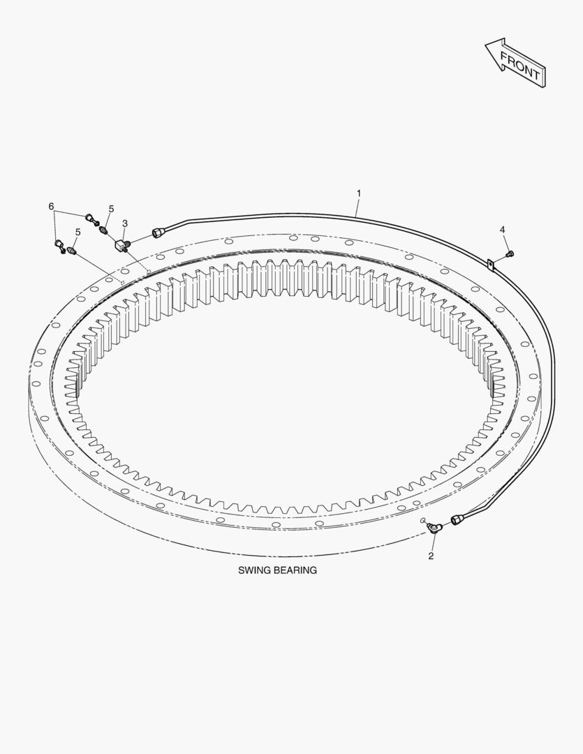 ТРУБОПРОВОД СМАЗОЧНОЙ СИСТЕМЫ