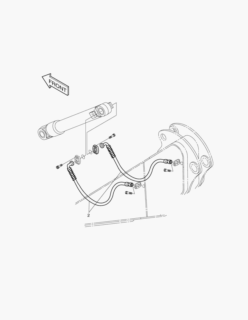 ГИДРОСИСТЕМА РУКОЯТИ-РУКОЯТЬ 2.0 м