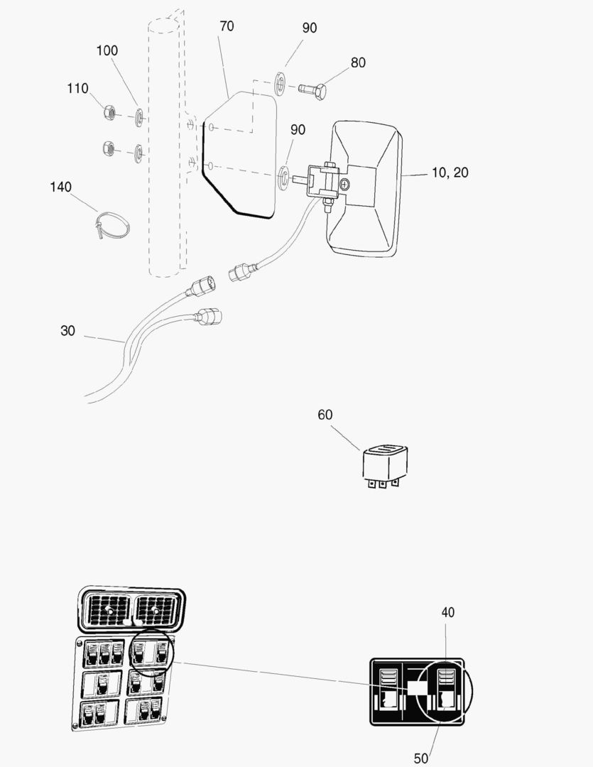 Спецтехника G500-64 WORKING LIGHT