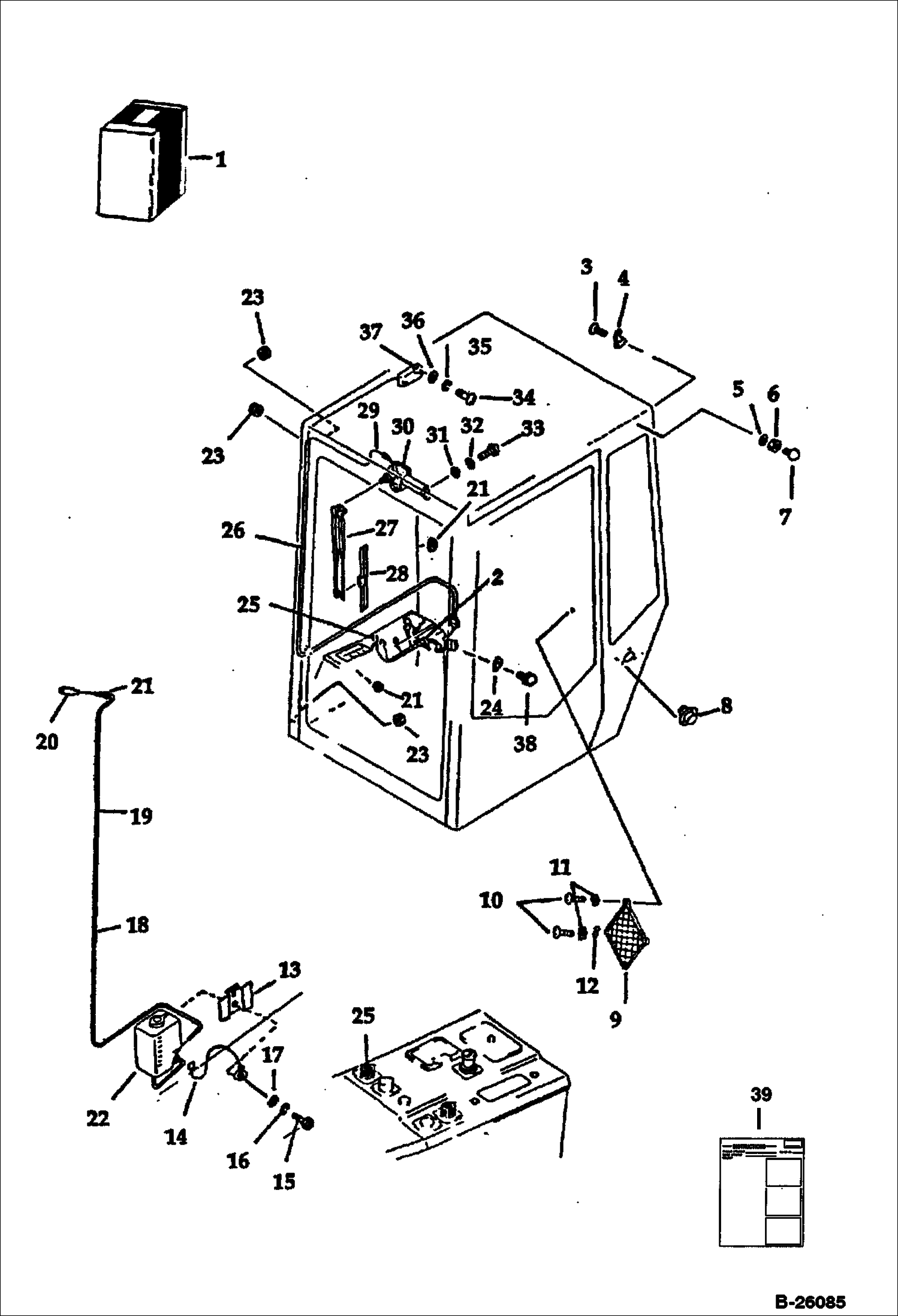 КОРПУС КАБИНЫ