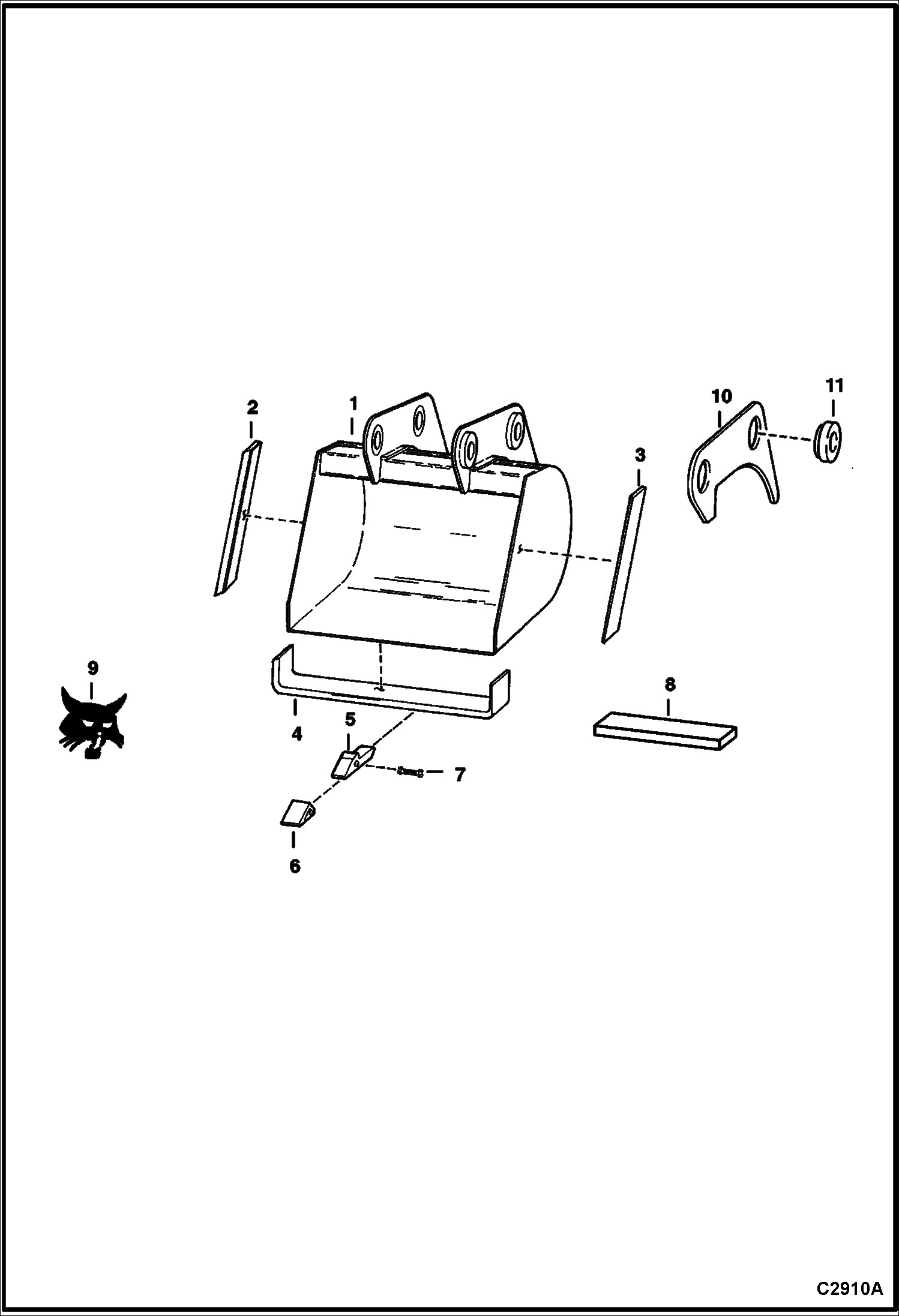 ЭКСКАВАТОР-ПОГРУЗЧИК (КОВШИ) (7BH B3BG)