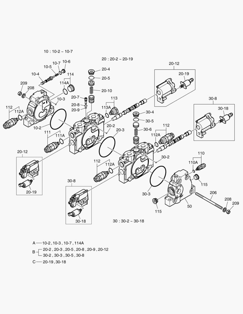 3660 CONTROL VALVE - 2 SPOOL(ELECTRIC)