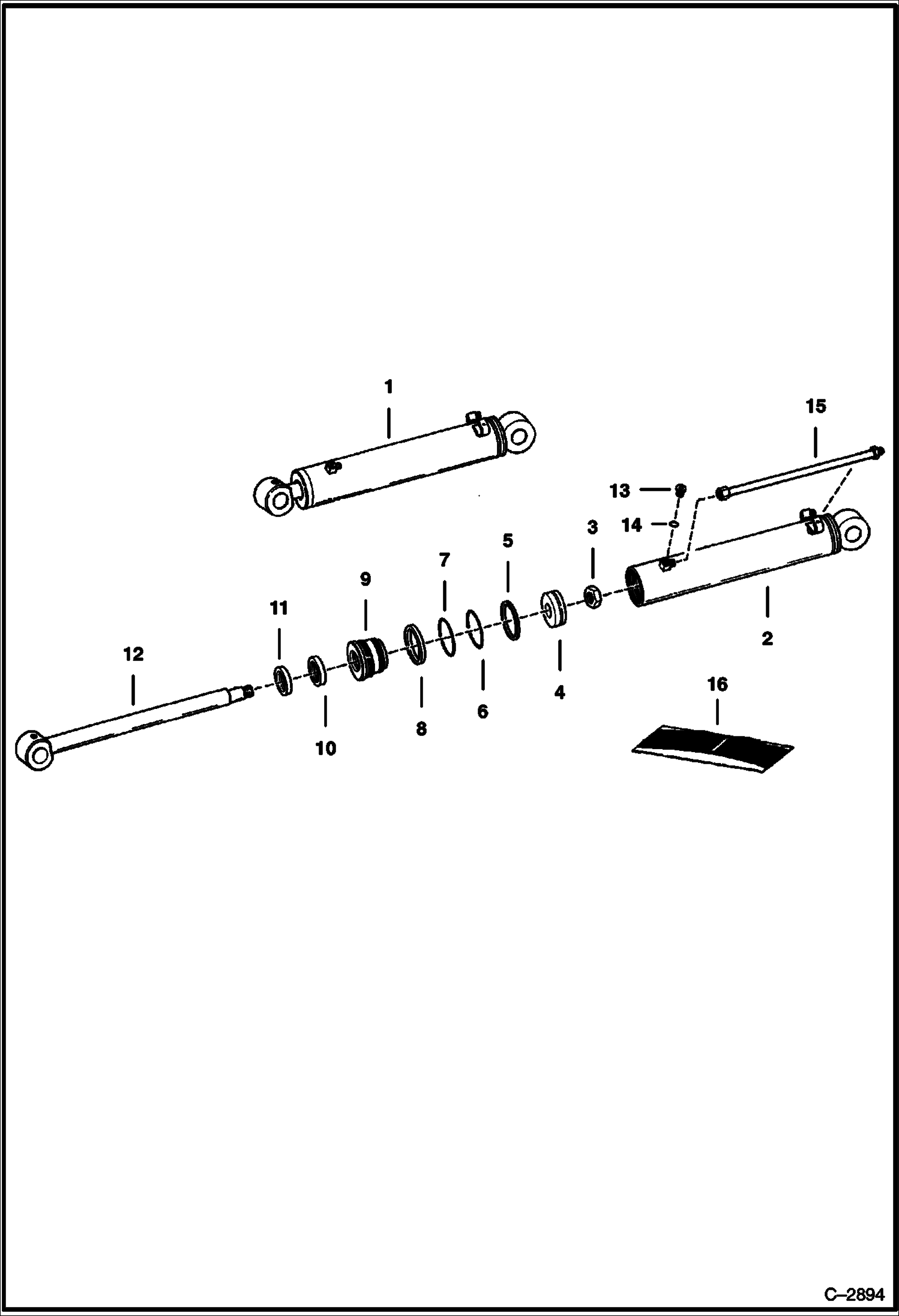 КИРКОВЩИК И СТАБИЛИЗАТОР (ЦИЛИНДР) (943) (953)