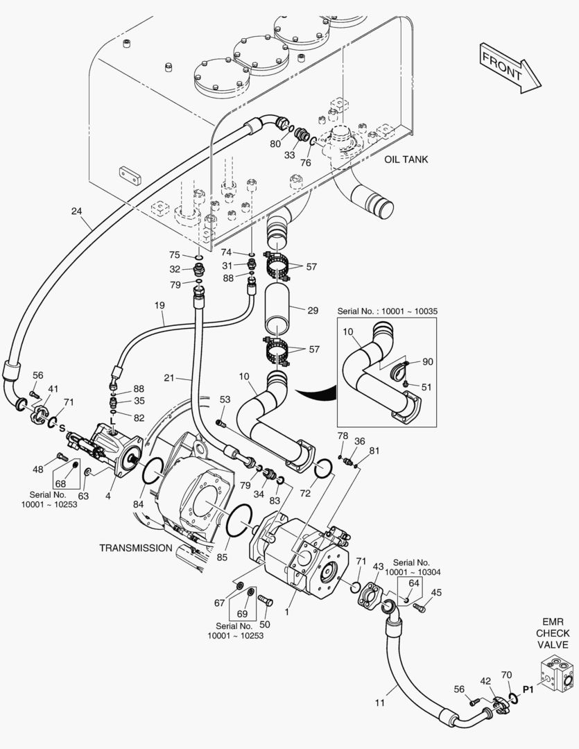 ПАТРУБКИ РУЛЕВОГО УПРАВЛЕНИЯ (1)