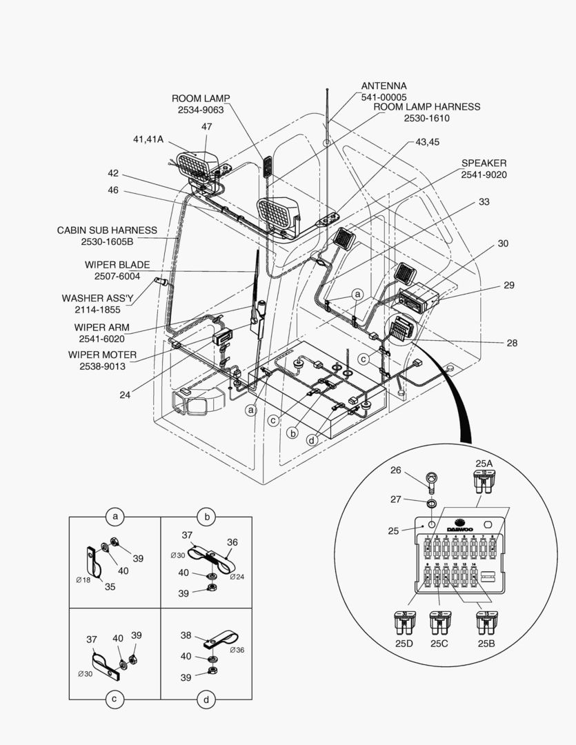 ЭЛЕКТРИЧЕСКИЕ ЗАПЧАСТИ(3)-КАБИНА