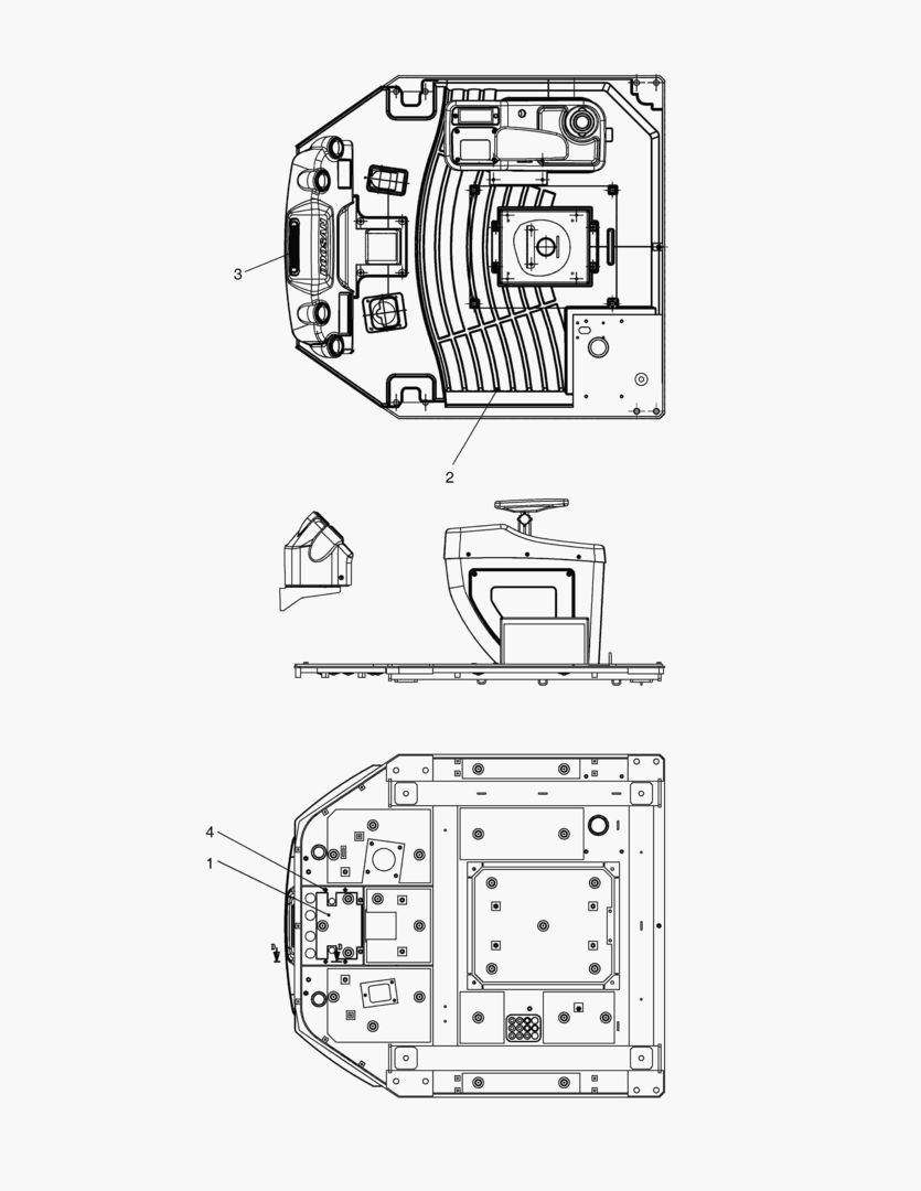 5860 MAT ASSY,FLOOR;ROPSпј€RUSSIA & BRAZILпј‰