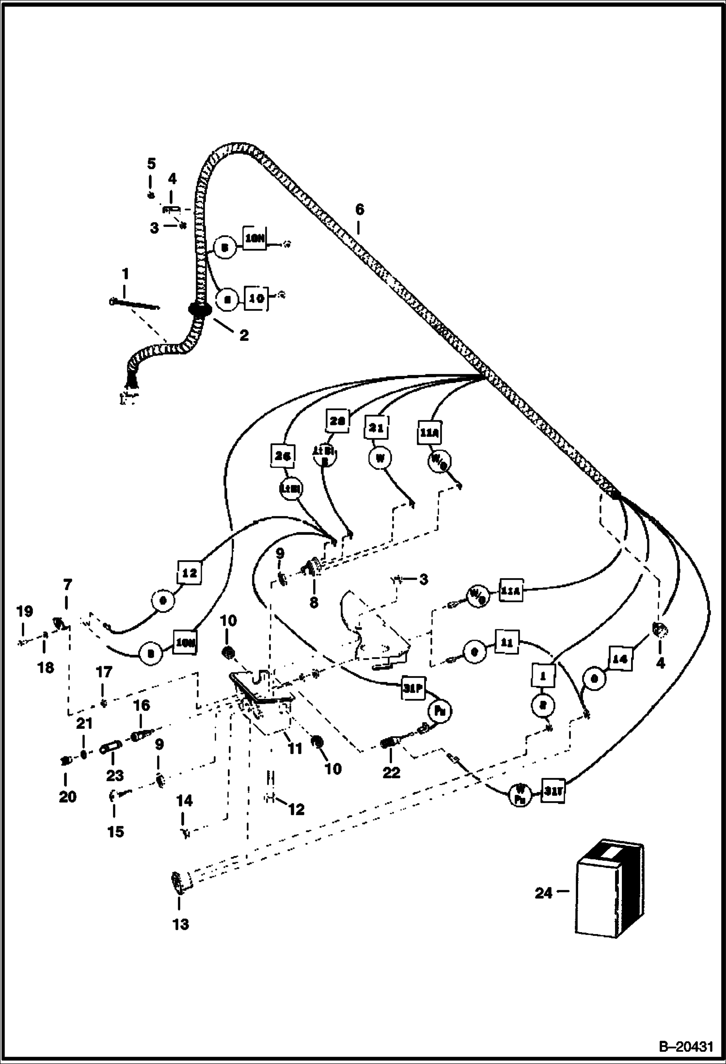 ЭЛЕКТРИЧЕСКАЯ СИСТЕМА КАБИНЫ