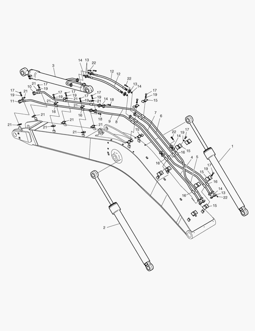 ГИДРОСИСТЕМА СТРЕЛЫ