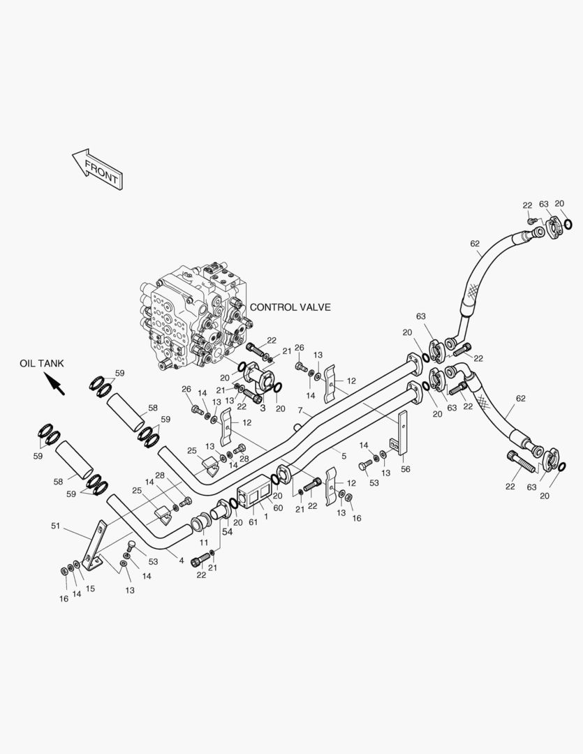 1221 OIL COOLER PIPING(2) [291~]