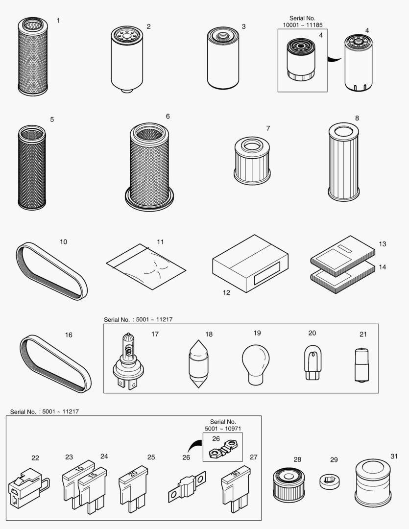 Спецтехника 5110 SPARE PARTS - главное фото