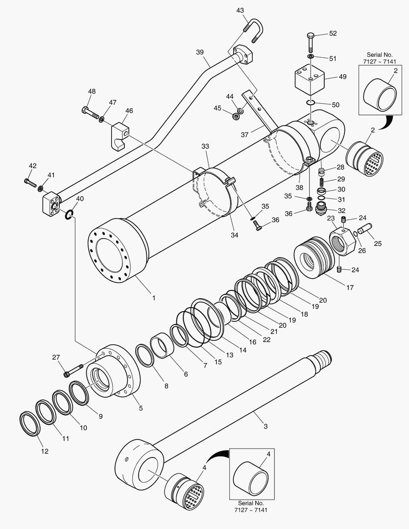 Спецтехника 4471 ARM CYLINDER - ARM 2.0m(ARTI) [7127~] - главное фото