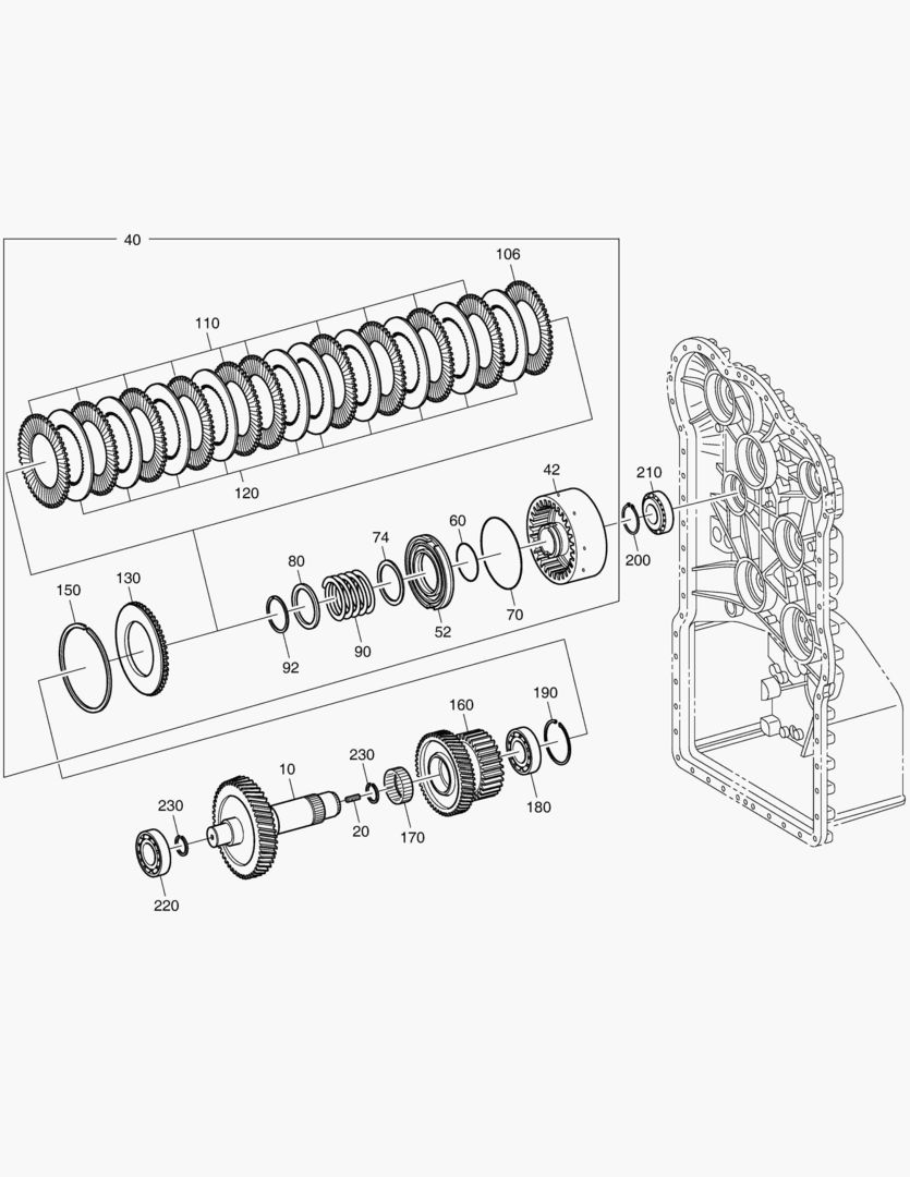 Спецтехника СЦЕПЛЕНИЕ - KV - ТРАНСМИССИЯ