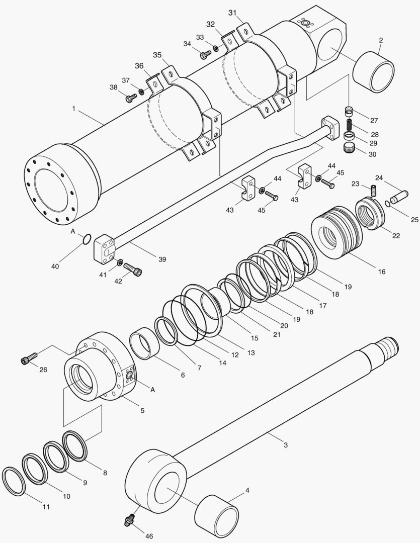 ЦИЛИНДР РУКОЯТКИ