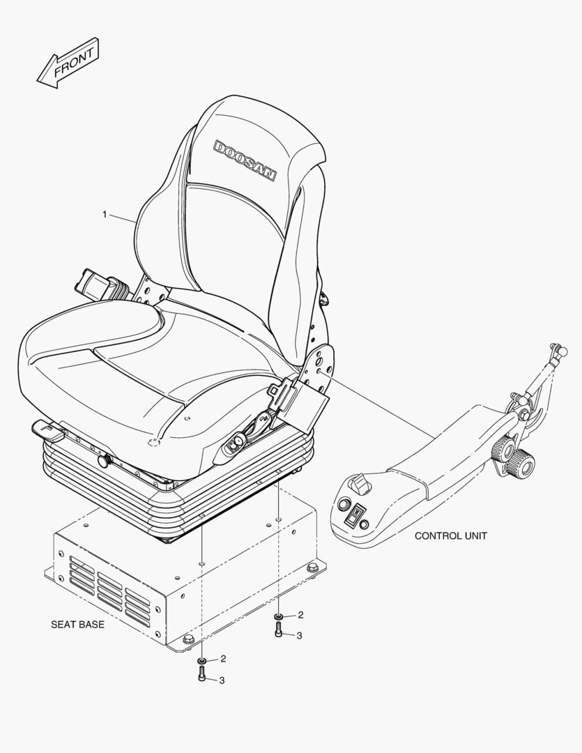 5330 SEAT - ELECTRIC STEERING [10001~10082]