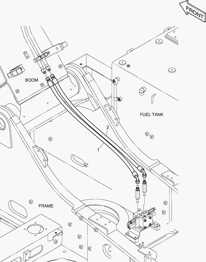 ГЛАВНАЯ МАГИСТРАЛЬ - ВРАЩАЮЩИЙСЯ(ШАРНИРНАЯ СТРЕЛА)