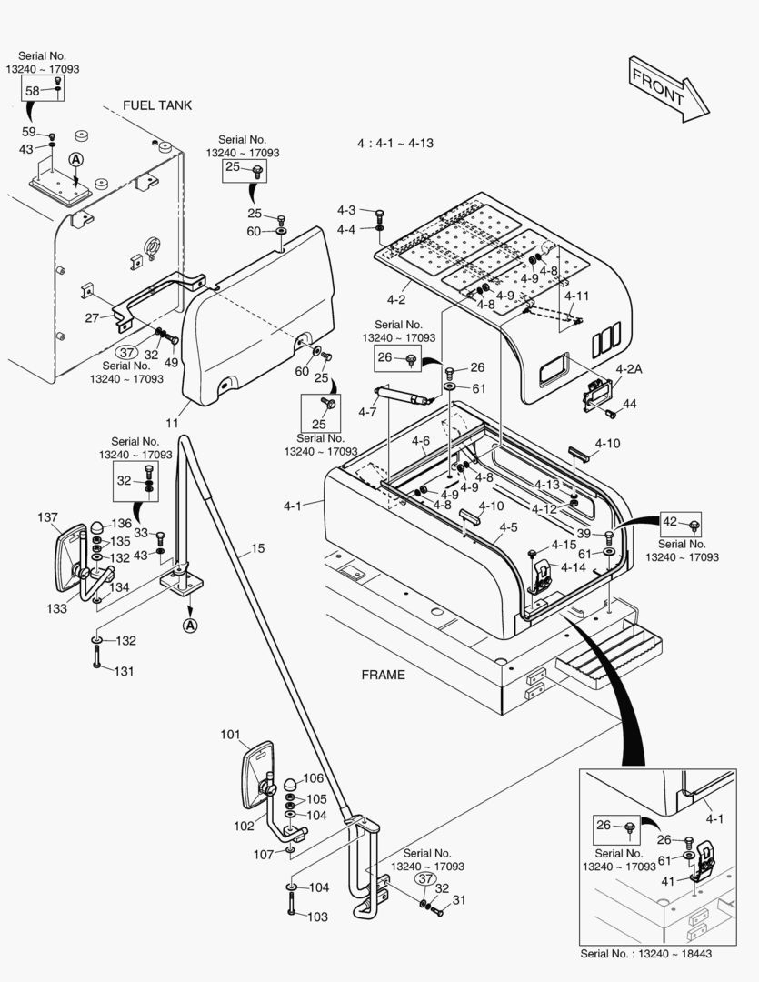 КРЫШКА АККУМУЛЯТОРА