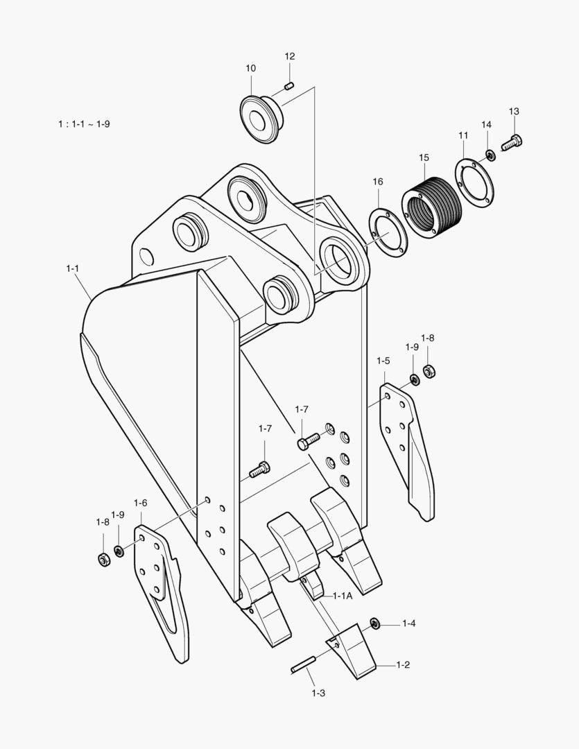 5175 BUCKET-0.45MВі