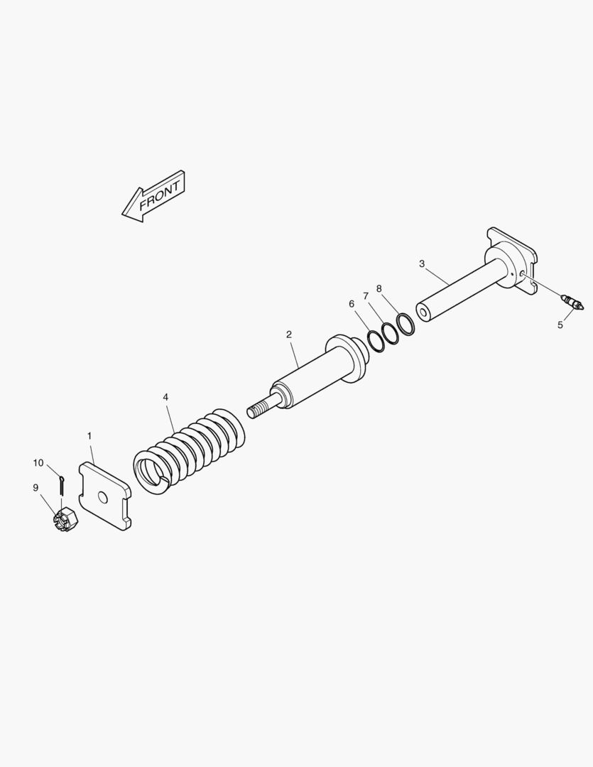 ПРУЖИНЫ ГУСЕНИЦЫ
