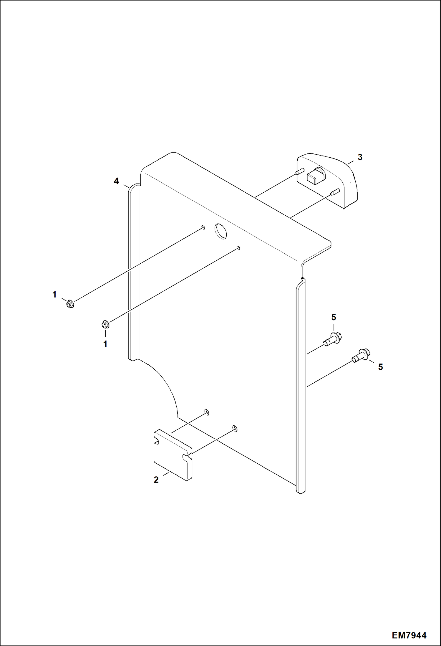 Схема ЦИЛИНДР РАЗДВИЖНОЙ РУКОЯТИ (С ЗАДНИМ ГИДРАВЛИЧЕСКИМ КРЮКОМ)