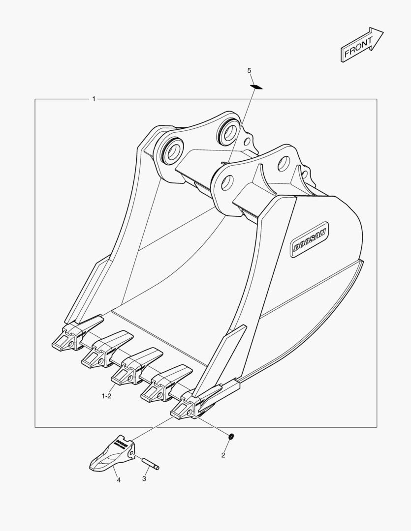7440 BUCKET ASS`Y - 1.94mВі - S CLASS
