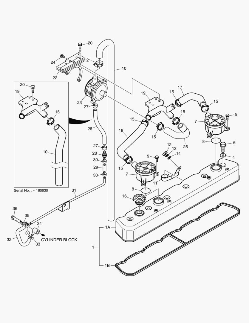 КРЫШКА ГОЛОВКИ ЦИЛИНДРА