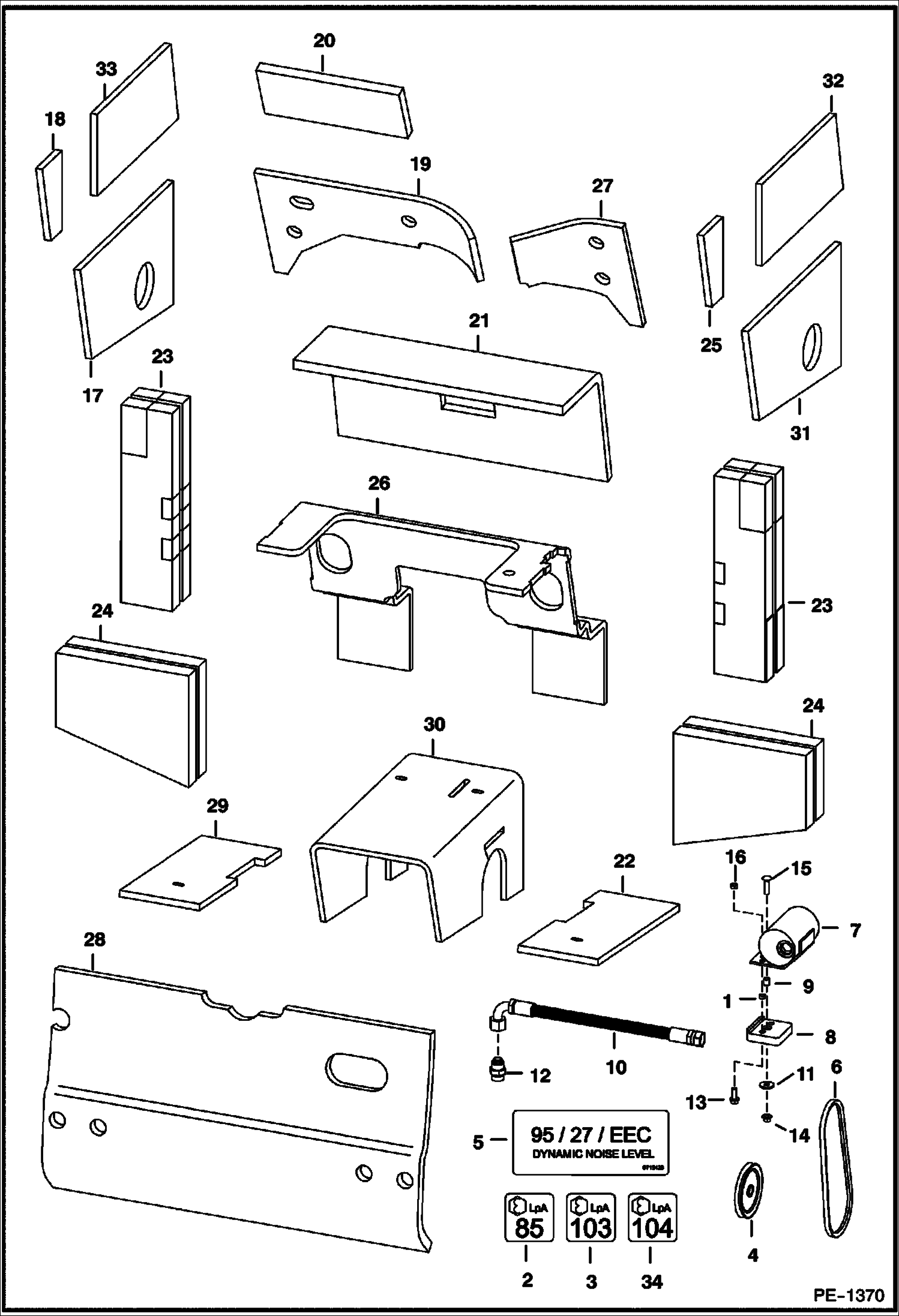 ФУНКЦИЯ ШУМОПОГЛОЩЕНИЯ (МЕСТНЫЙ) (85 ДБ)