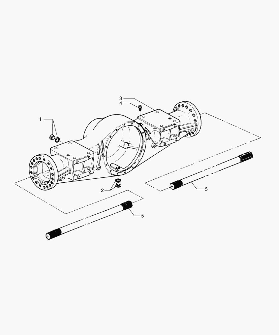 ЗАДНЯЯ ОСЬ В СБОРЕ