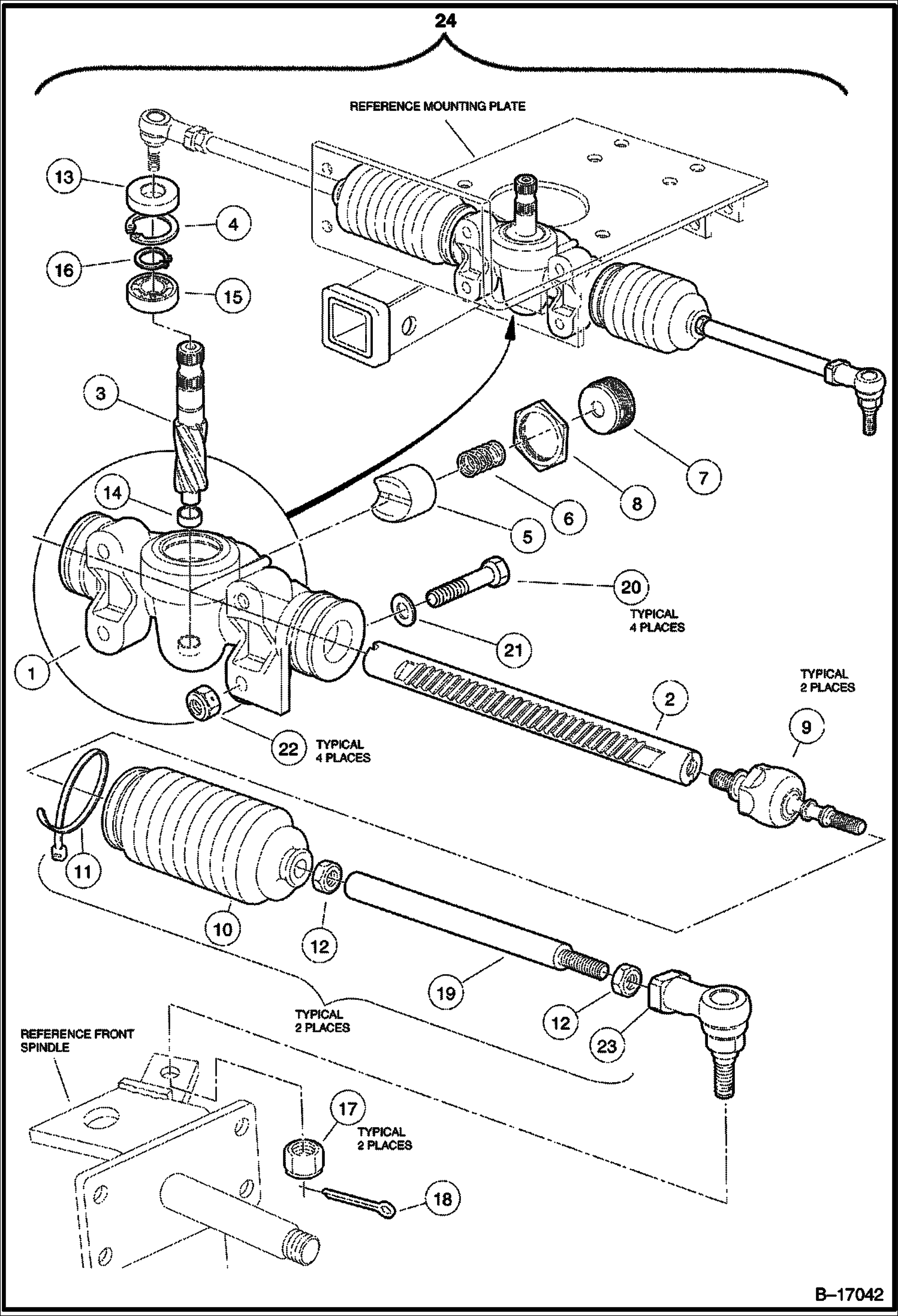 РУЛЕВОЙ МЕХАНИЗМ В СБОРЕ