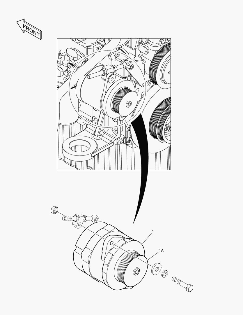 5580 ALTENATOR - 80A [10001~10010]
