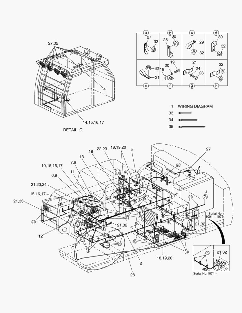 ЭЛЕКТРОПРОВОДКА(1)-СОПРЯЖЕННЫЕ ДЕТАЛИ