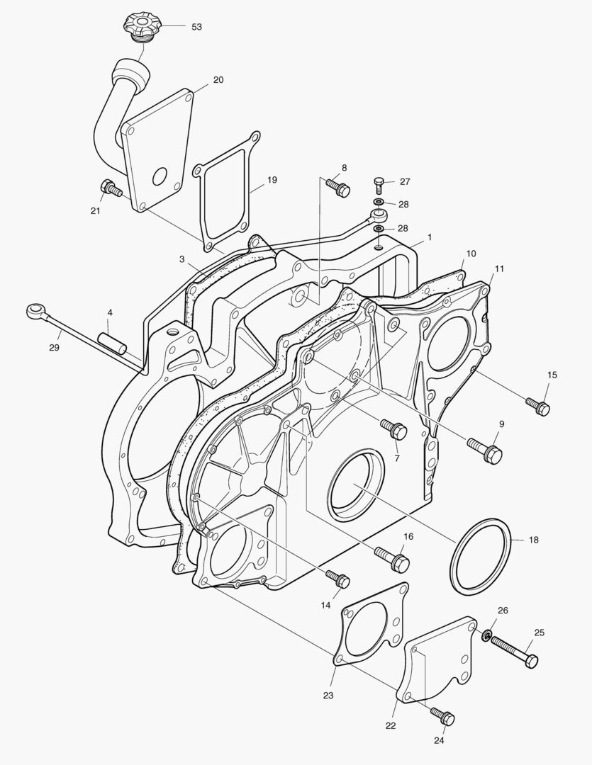 КАРТЕР РАСПРЕДЕЛИТЕЛЬНЫХ ШЕСТЕРЕН