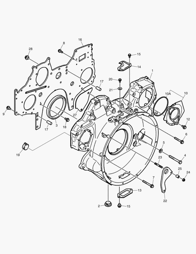 Схема КАРТЕР МАХОВИКА