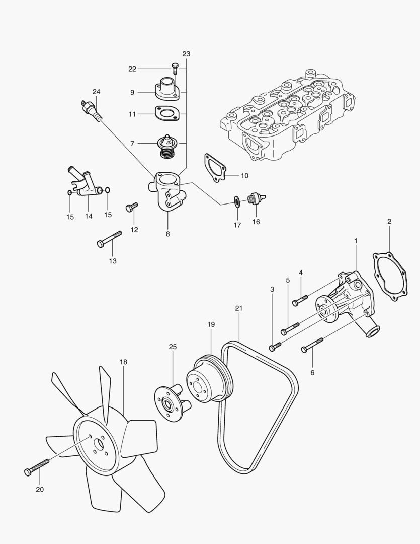 Схема ЗАПЧАСТИ КАМЕРЫ ОХЛАЖДЕНИЯ