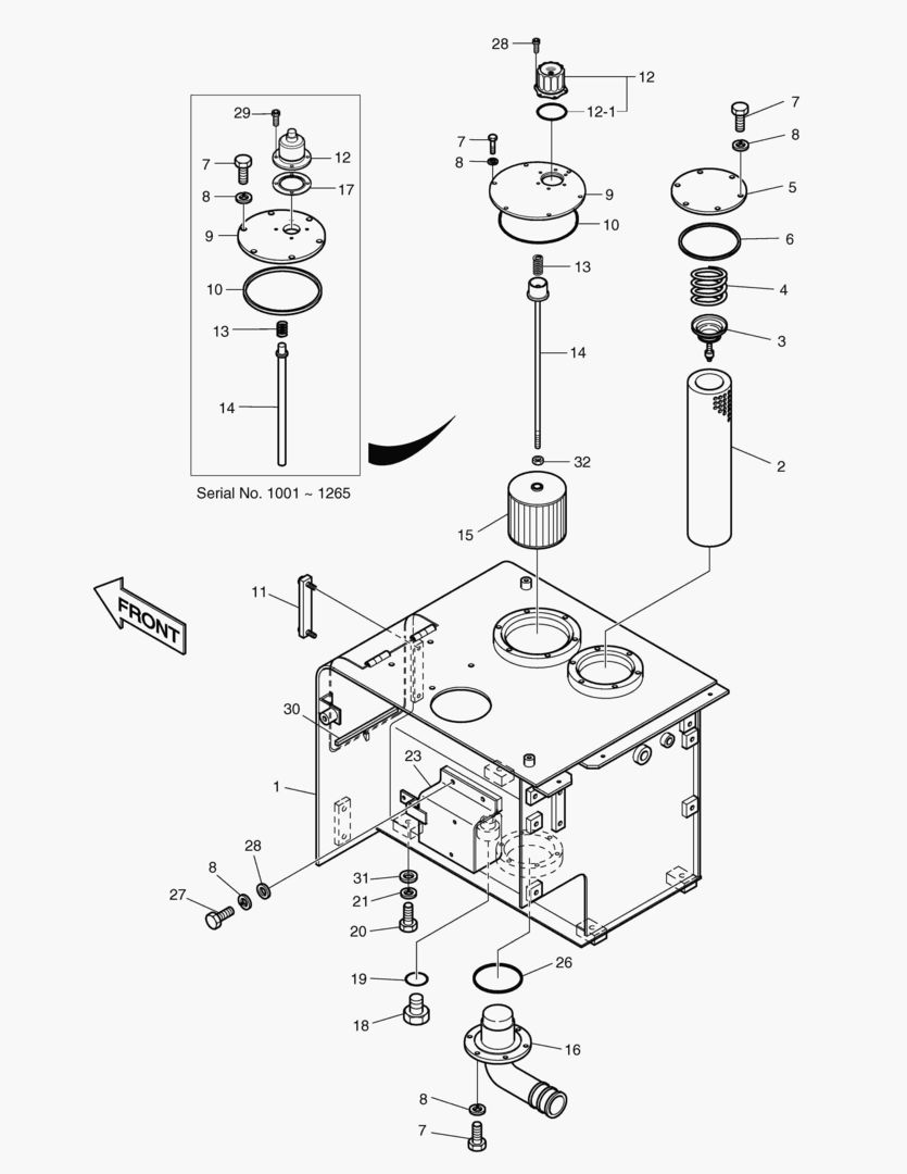 РЕЗЕРВУАР ДЛЯ МАСЛА