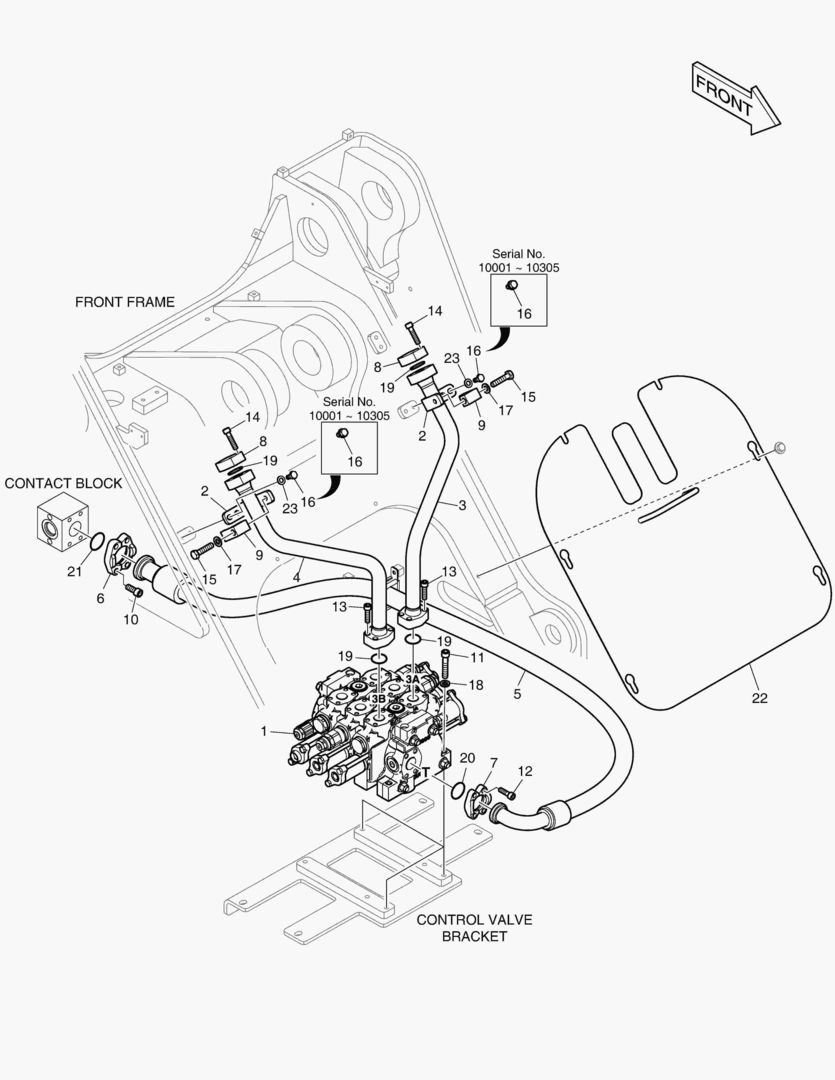 РЕКУЛИРУЮЩИЙ КЛАПАН ТРУБОПРОВОДА - 3-Й КАТУШКИ
